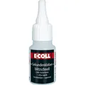 E-COLL Sekundenkleber blitzschnell, silikonfrei, EPDM-Eignung, 20g Flasche Produktbild