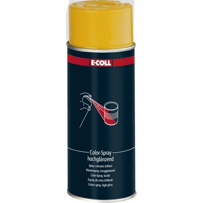 Produktbild von E-COLL - Buntlack Colorspray hochglänzend Alkydharz 400ml Spraydose feuerrot