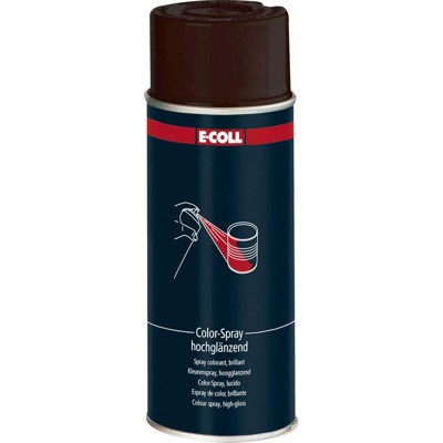 Produktbild von E-COLL - Buntlack Colorspray hochglänzend Alkydharz 400ml Spraydose feuerrot