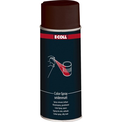 Produktbild von E-COLL - Buntlack Colorspray seidenmatt Alkydharz 400ml Spraydose moosgrün