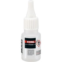 Produktbild von E-COLL - Kunststoff Klebeset silikonfrei 20gr Ethyl-CA Kleber 15ml Primer