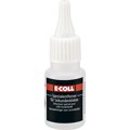 Produktbild von E-COLL - Spezialentferner für Sekundenklebstoff silikonfrei 20ml Flasche