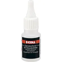 E-COLL Spezialentferner für Sekundenklebstoff silikonfrei 20ml Flasche Produktbild
