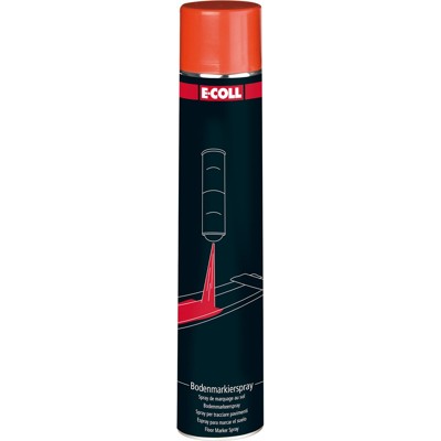 Produktbild von E-COLL - Boden-Markierspray Acrylharzbasis blei-/ cadmiumfrei rot 750ml Dose