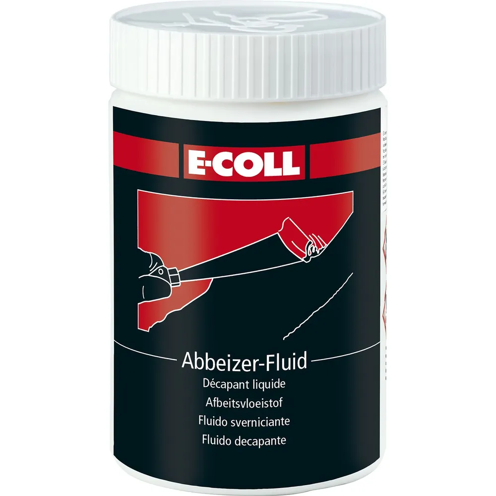 E-COLL Abbeizer-Fluid lösemittelhaltig silikonfrei universell einsetzbar 1kg Dose Produktbild img1 L