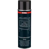 E-COLL Kaminscheibenreiniger silikonfrei, wasserbasiert 500ml Spraydose Produktbild