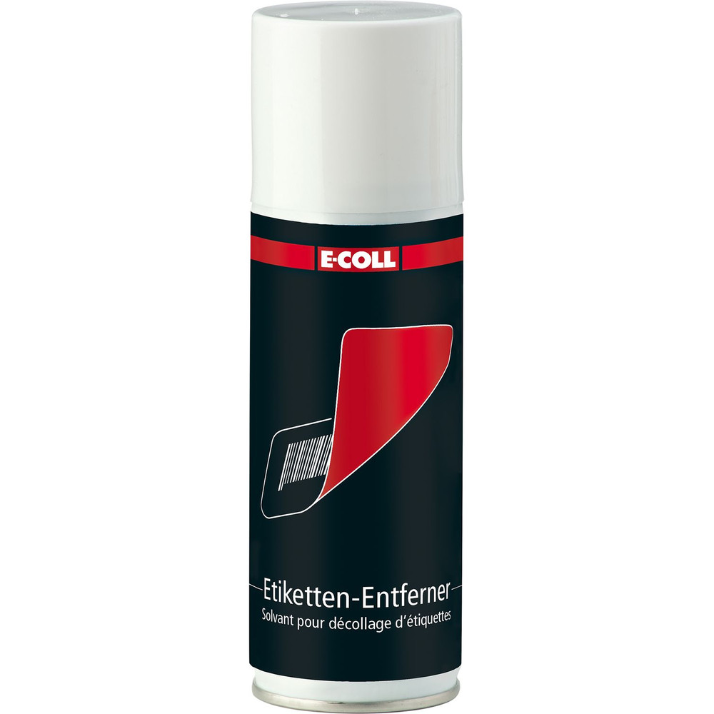 E-COLL Etikettenentferner frei von chlorierten Lösungsmitteln 200ml Spraydose Produktbild img1 L