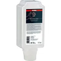 E-COLL Hautschutzcreme nach Arbeit silikonfrei schwach fettend 1L Flasche Produktbild