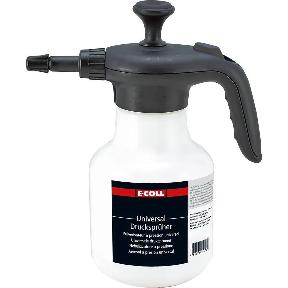 E-COLL Universal-Drucksprüher, Kunststoffdüse, Spezialdichtung 1,5L Behälter Produktbild img1 L