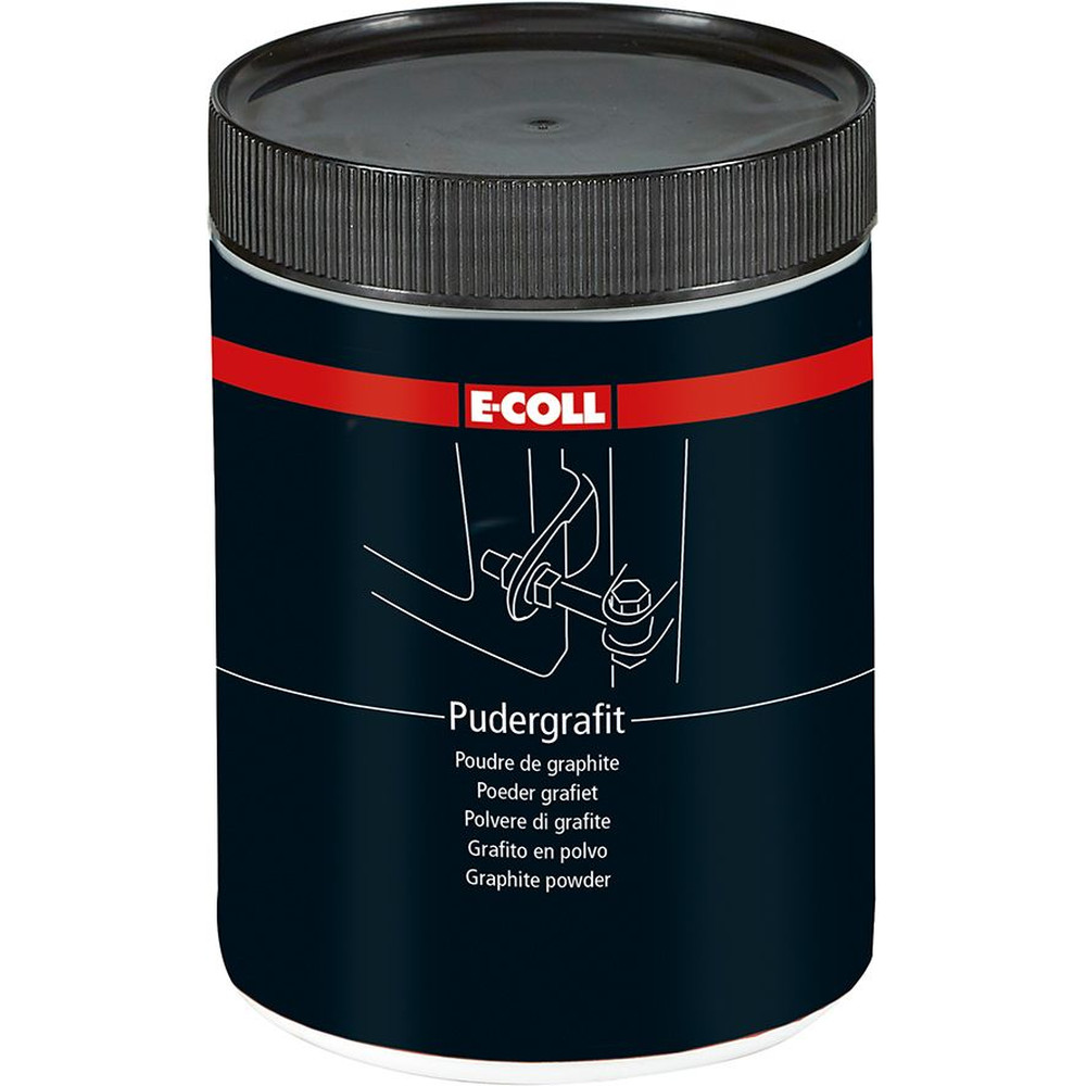 E-COLL Schmiergraphit schwarz verhindert Festbrennen von Dichtungen 750ml Dose Produktbild img1 L