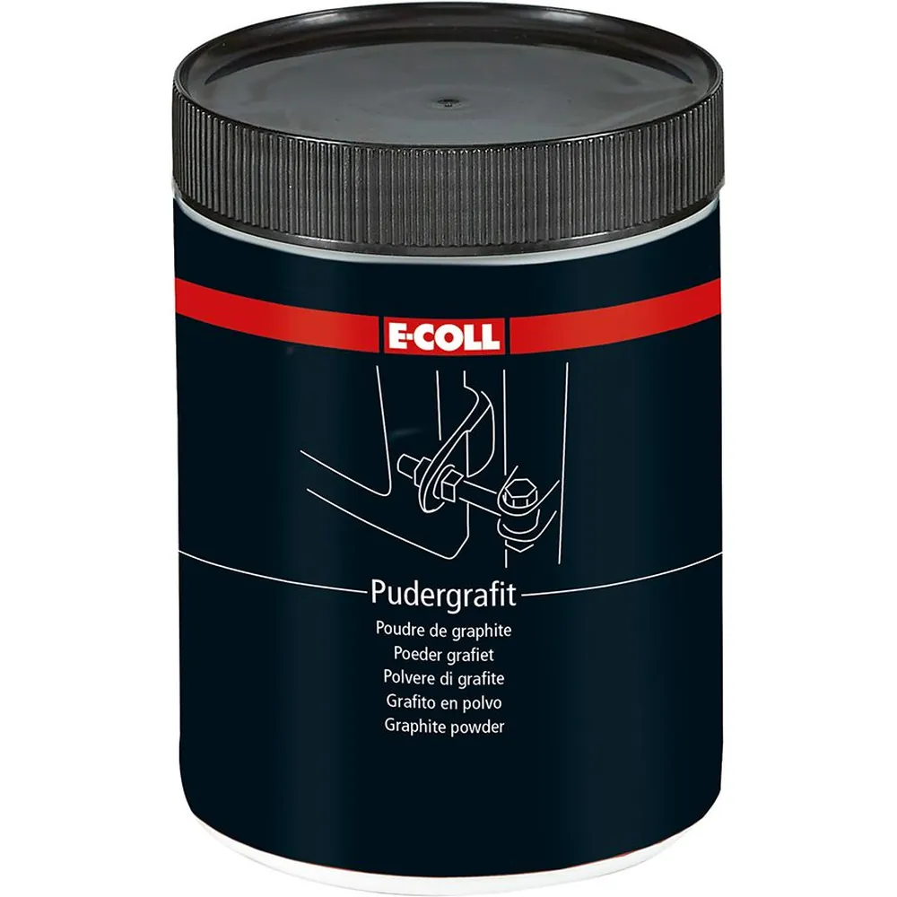 E-COLL Schmiergraphit schwarz verhindert Festbrennen von Dichtungen 750ml Dose Produktbild img1 L