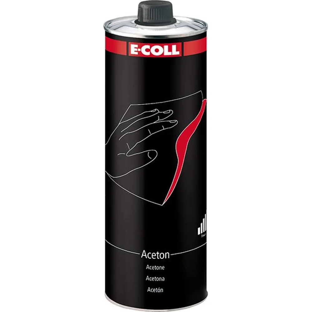 E-COLL EE Aceton niedrig siedendes Lösemittel, silikonfrei wasserlöslich 1L Dose Produktbild img1 L