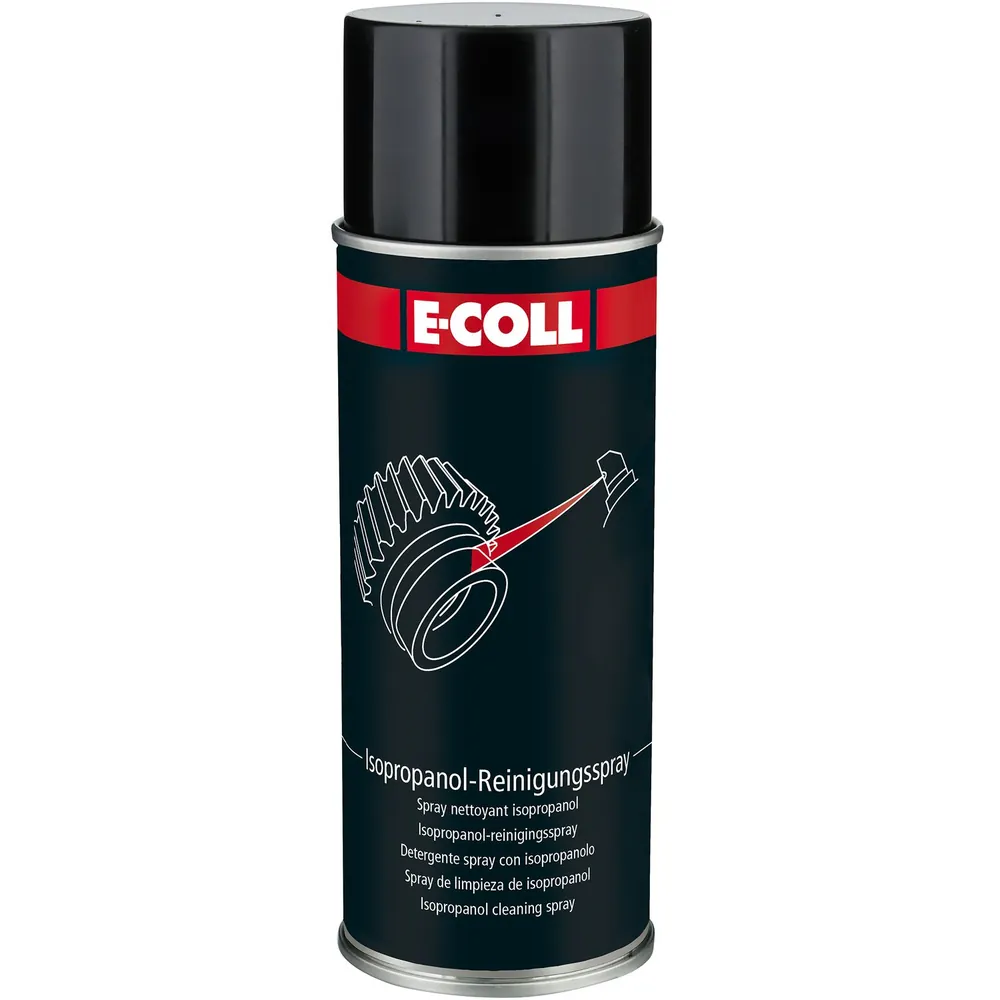 E-COLL Isopropanol-Reinigungsspray farblos, hochrein, 400ml Spraydose Produktbild img1 L