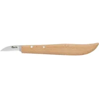 FORTIS Entgrat-/ Kerbschnitzmesser mit Holzheft 140mm Produktbild