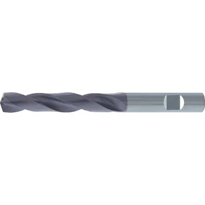Produktbild von FORTIS - Spiralbohrer VHM TiALN Typ UNI Schaft HB Innenkühlung 5xD ø5,8mm