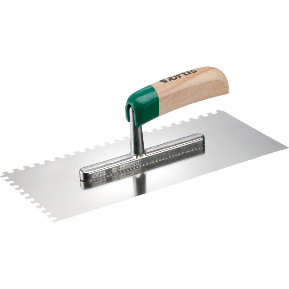 FORTIS Glättekelle, gezahnt, Edelstahl Produktbild img1 L