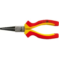 FORTIS Langbeckzange VDE 160mm runde Backen Mehr-Komponenten-Griffe Produktbild