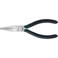 FORTIS Langbeckzange poliert 160mm flache Backen Kunststoffgriffe Produktbild img1 S