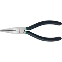 FORTIS Langbeckzange poliert 160mm flache Backen Kunststoffgriffe Produktbild