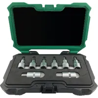 FORTIS Einsatz-Garnitur 1/2" 8-teilig Innensechskant 5-17mm Produktbild
