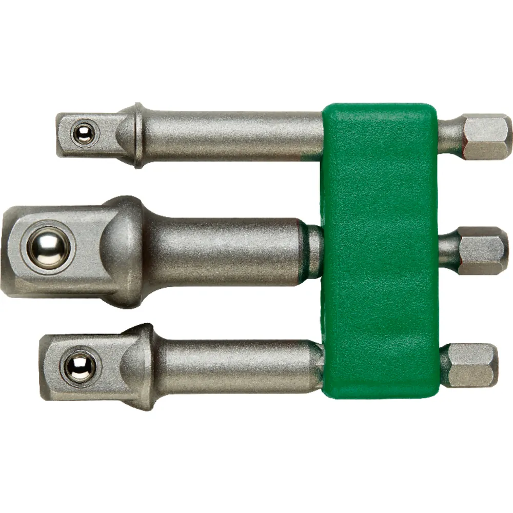 FORTIS Verbindungsteil-Set 3-teilig 1/4"-1/2" Produktbild img1 L