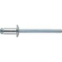 Produktbild von FORTIS - Blindniet Standard Flachrundkopf 4 x 10mm, 100 Stück