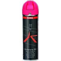 Produktbild von E-COLL - Premium Baustellen-Markierspray pink 500ml Spraydose