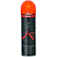 Produktbild von E-COLL - Premium Baustellen-Markierspray orange 500ml Spraydose