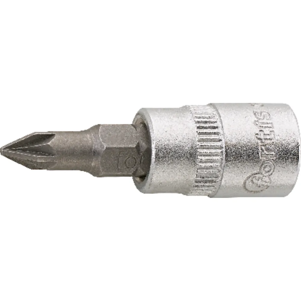 FORTIS Schraubendreher-Einsatz 1/4" für Kreuzschlitz PZ Produktbild img1 L