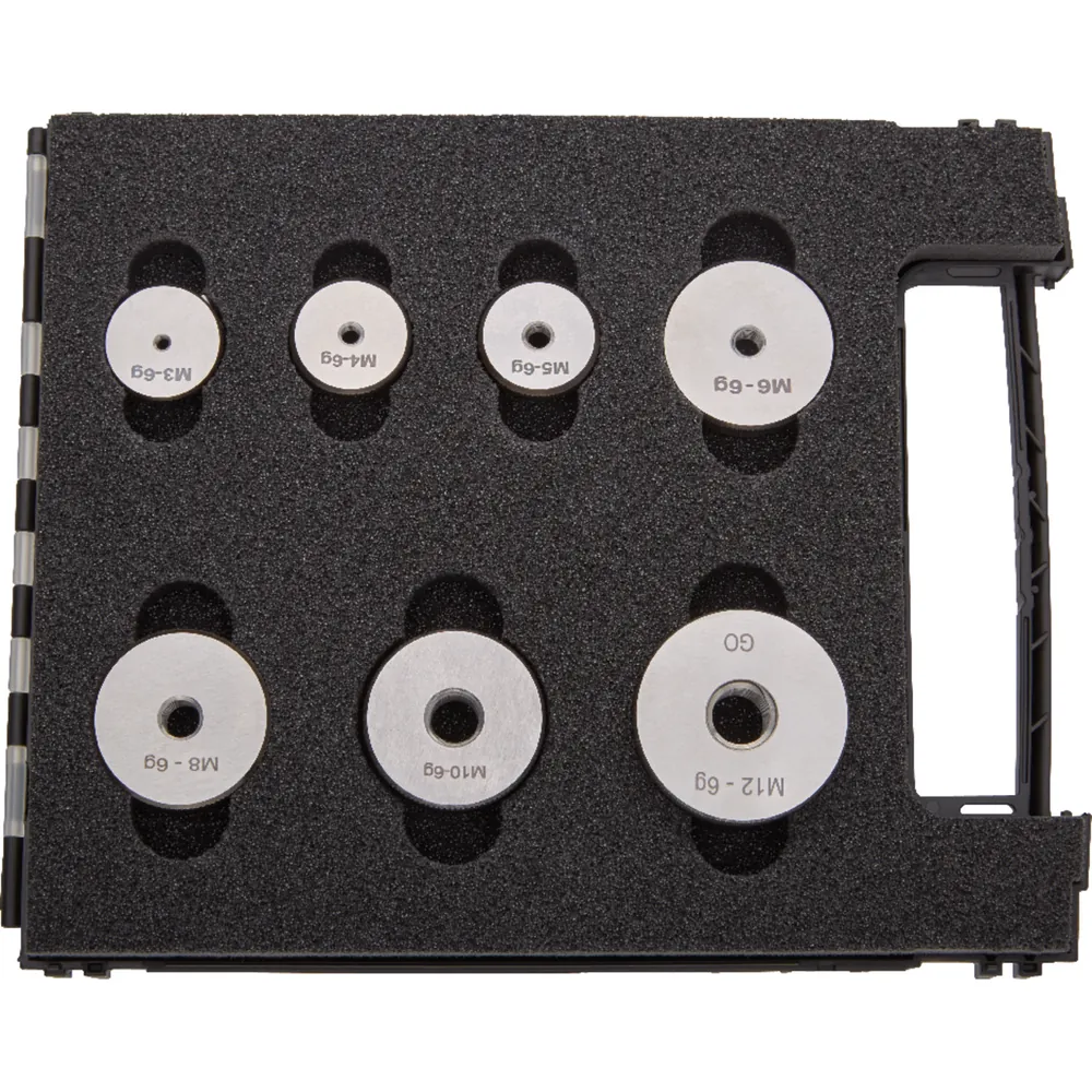 FORTIS Gewinde-Gutlehrring-Satz 6G, M3-M12 Produktbild img1 L