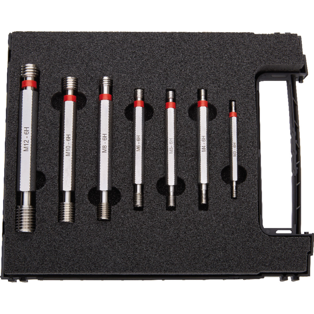 FORTIS Gewinde-Grenz-Lehrdorn-Satz M3-M12 6H Produktbild img1 L