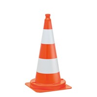 Produktbild von FORMAT - Verkehrsleitkegel PVC orange, 750mm