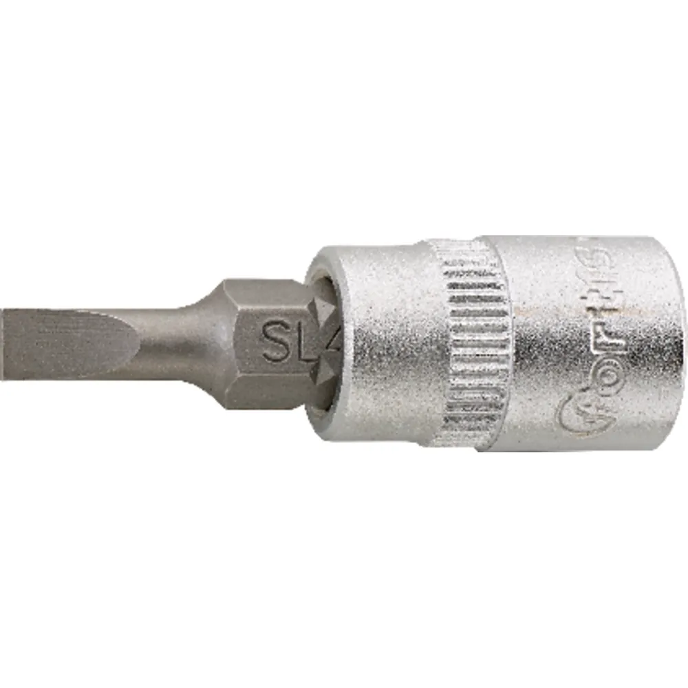 FORTIS Schraubendreher-Einsatz 1/4" für Schlitz Produktbild img1 L