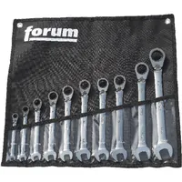 forum Maulschlüssel mit Ringratsche 10-teilig umsch. 8-24mm Produktbild