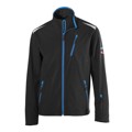 Produktbild von FORTIS AS - Softshell-Jacke 24, schwarz/türkis, Größe S