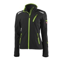 Produktbild von FORTIS AS - Softshell-Jacke 24, schwarz/lindgrün, Größe XXXL