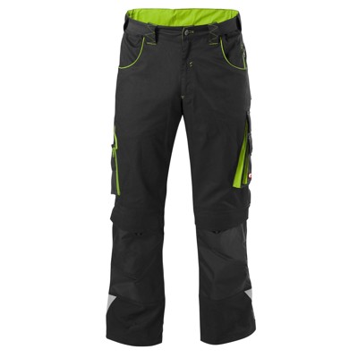 Produktbild von FORTIS - Bundhose 24, schwarz/lime grün, Größe 64