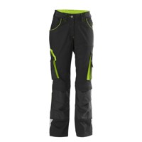 Produktbild von FORTIS AS - Damen-Bundhose 24, schwarz/hellgrün, Größe 52