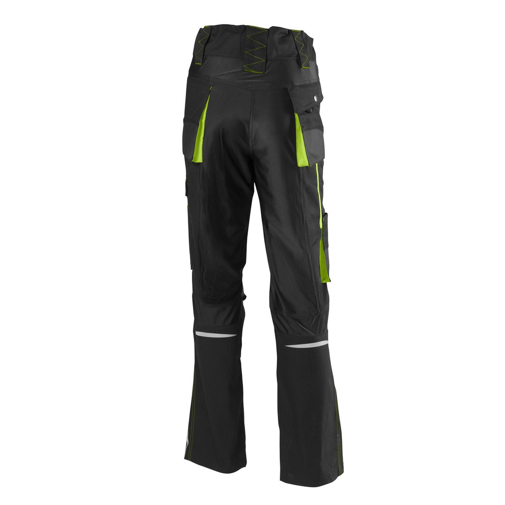 FORTIS Bundhose BASIC 24, Damen, schwarz/Lime-grün Produktbild img1 L