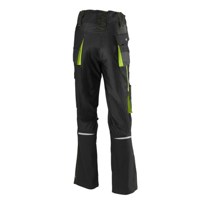 Produktbild von FORTIS - Damen-Bundhose 24, schwarz/hellgrün, Größe 46