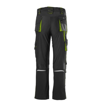 Produktbild von FORTIS - Kids Bundhose 24, schwarz/limegreen, Größe 134-140