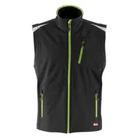 FORTIS Wetter- und Kälteschutzweste BASIC 24, schwarz/Lime grün Produktbild