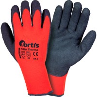 Produktbild von FORTIS AS - Handschuh Fitter Thermo, Kat. II, orange/anthrazitgrau, Größe 7