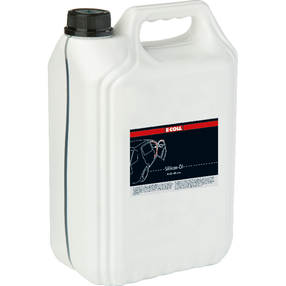 E-COLL Silikon flüssig farblos temperaturbeständig -50°C bis +250°C, 5L Kanister Produktbild img2 L
