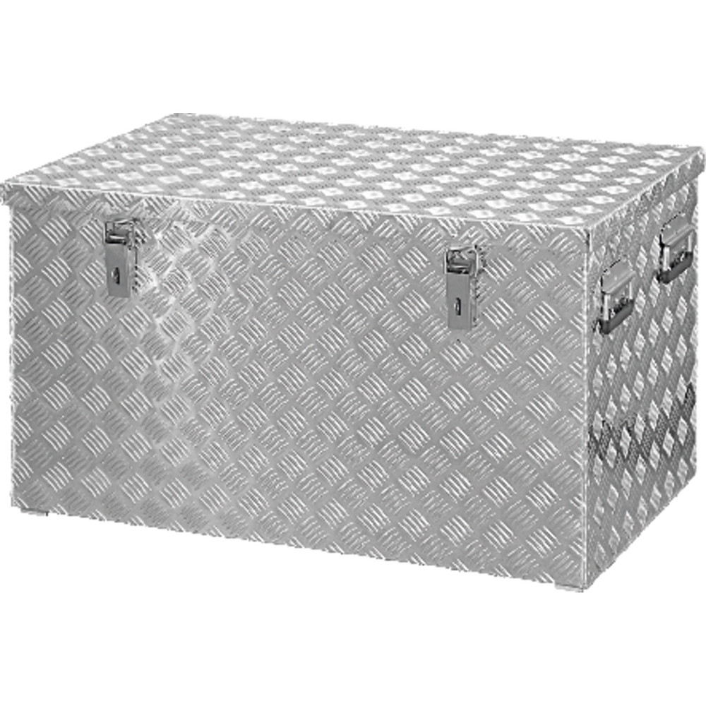 FORMAT Alu Transportkiste 878x475x480mm Riffelblech 200 Liter Produktbild img1 L