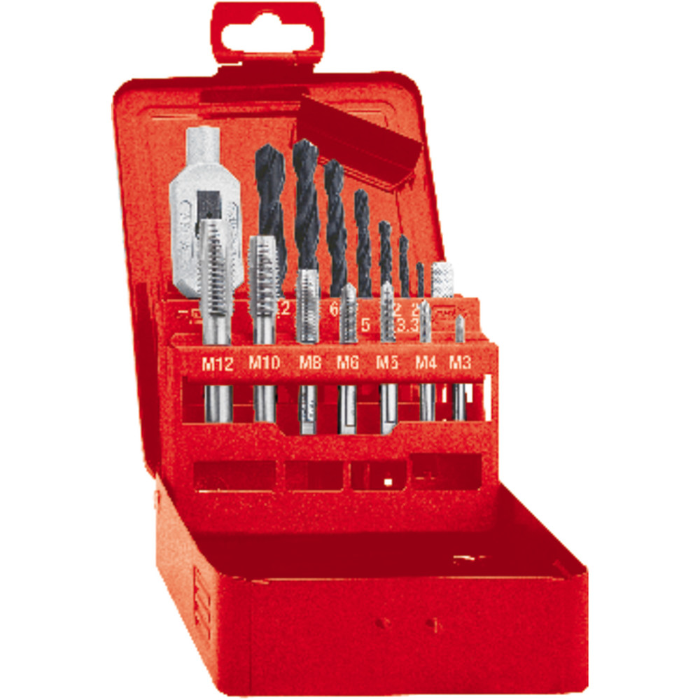 FORMAT Einschnittgewindebohrer-Set DIN 352 HSS M3-M12 Produktbild img1 L
