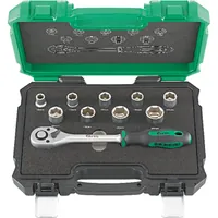 FORTIS Steckschlüssel-Garnitur 1/2" 10-teilig Produktbild