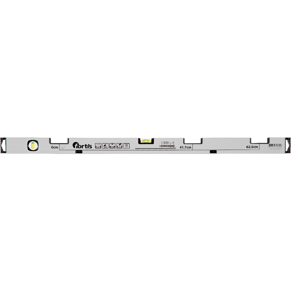 FORTIS Wasserwaage Trockenbau 90cm Produktbild img2 L