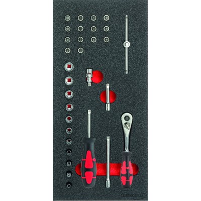 Produktbild von FORMAT - Werkzeugmodul 1/3 Steckschlüssel 1/4"