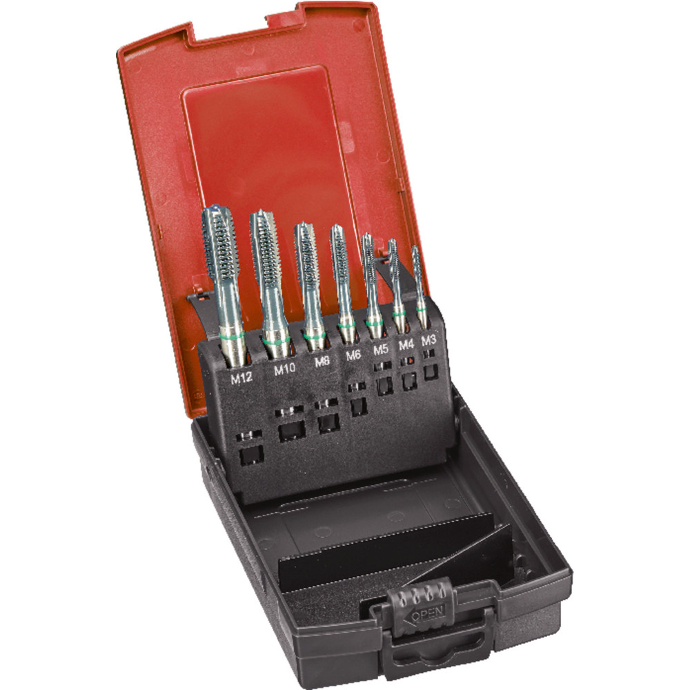 FORMAT Maschinengewindebohrer SUPRA DIN 376 HSSE-PM Typ UNI 6HX Durchgangs- loch M3-M12 Produktbild img2 L